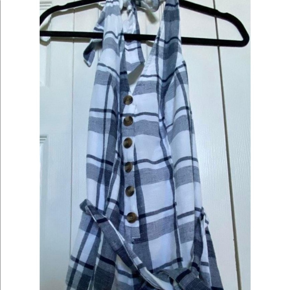 Plaid romper